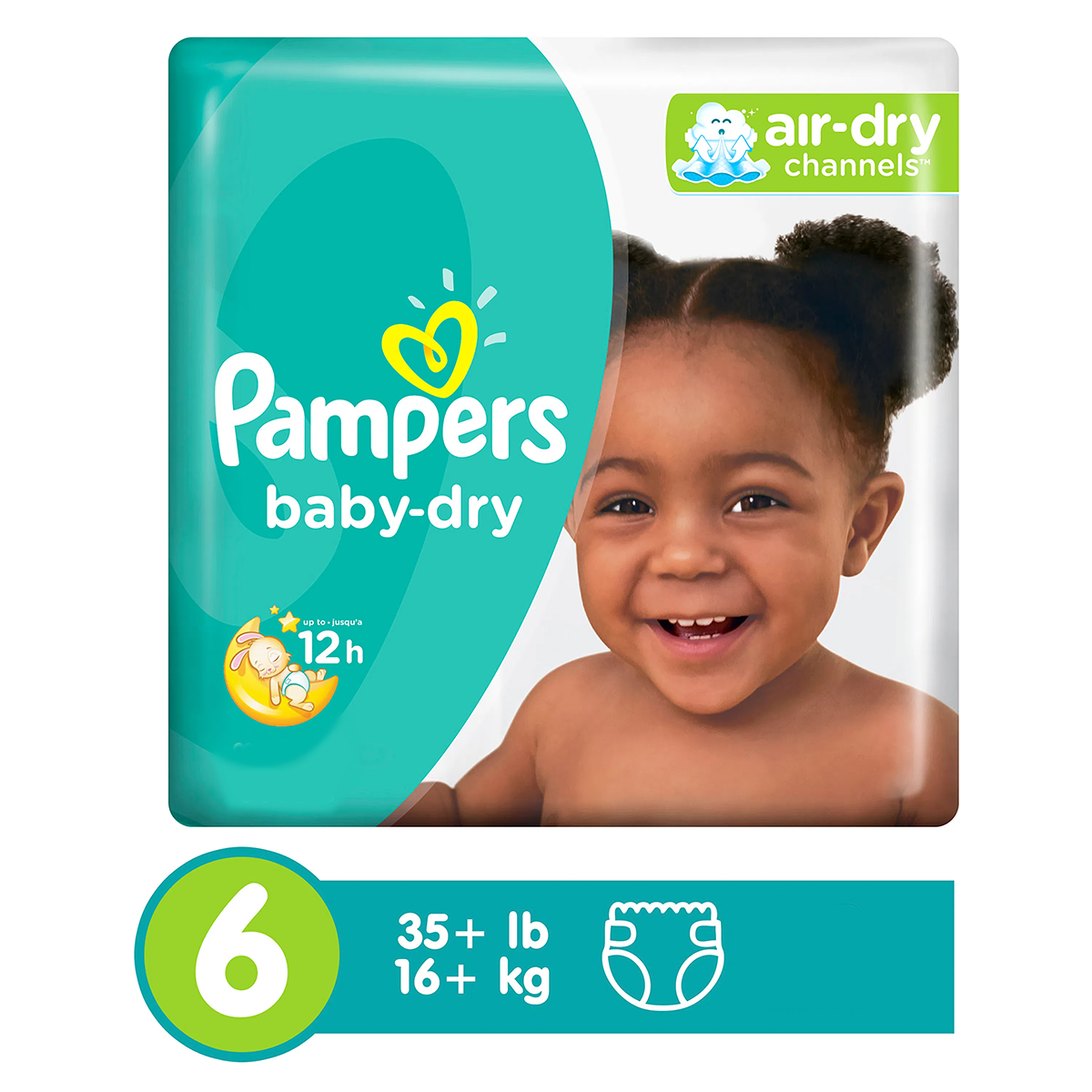 Pampers Swaddlers - Pañal para recién nacido, talla 0, 84 unidades (paquete  de 2)